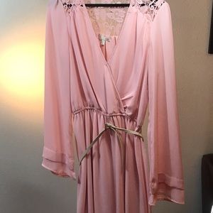 Gianni Bini pink mini sundress